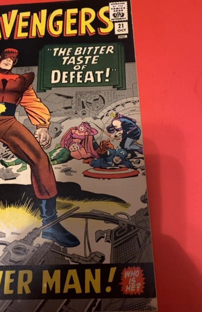 The Avengers #21 (1965) 1st power man