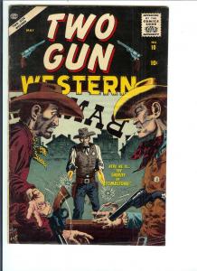 Two Gun Western #10 - Silver Age - May 1956 Cond. (Fine)