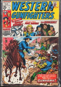 Western Gunfighters #1 (1970) Gunhawk