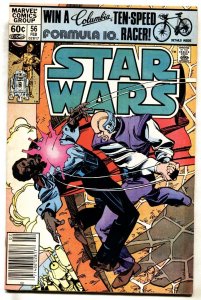 STAR WARS #56-- comic book --Lando Calrissian-- Marvel--NEWSSTAND
