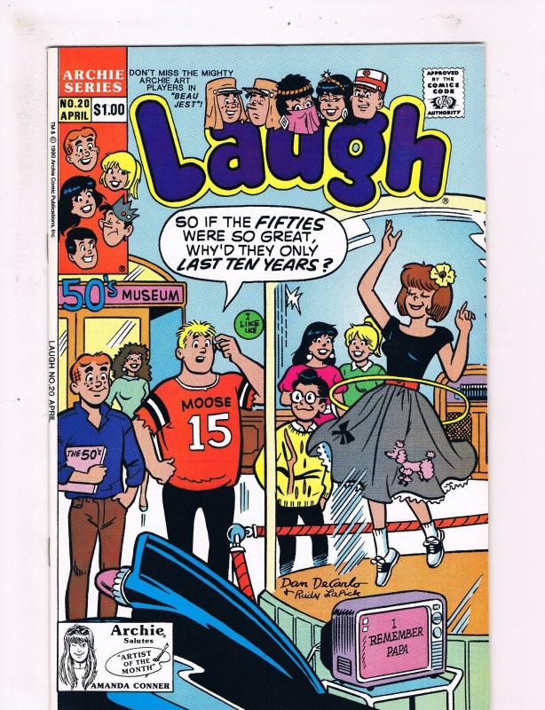 Laugh # 20 VF/NM Archie Series Comic Books Betty Veronica Archie Jughead WOW SW9