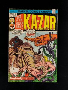 Ka-Zar #9 (1975) G/VG