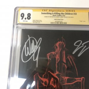 Something Is Killing The Children (2023) #33 (CGC 9.8) Signed Dell'edera *Tynion