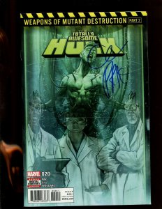 TOTALLY AWESOME HULK #020 (9.2) SIGNED BY PAK!