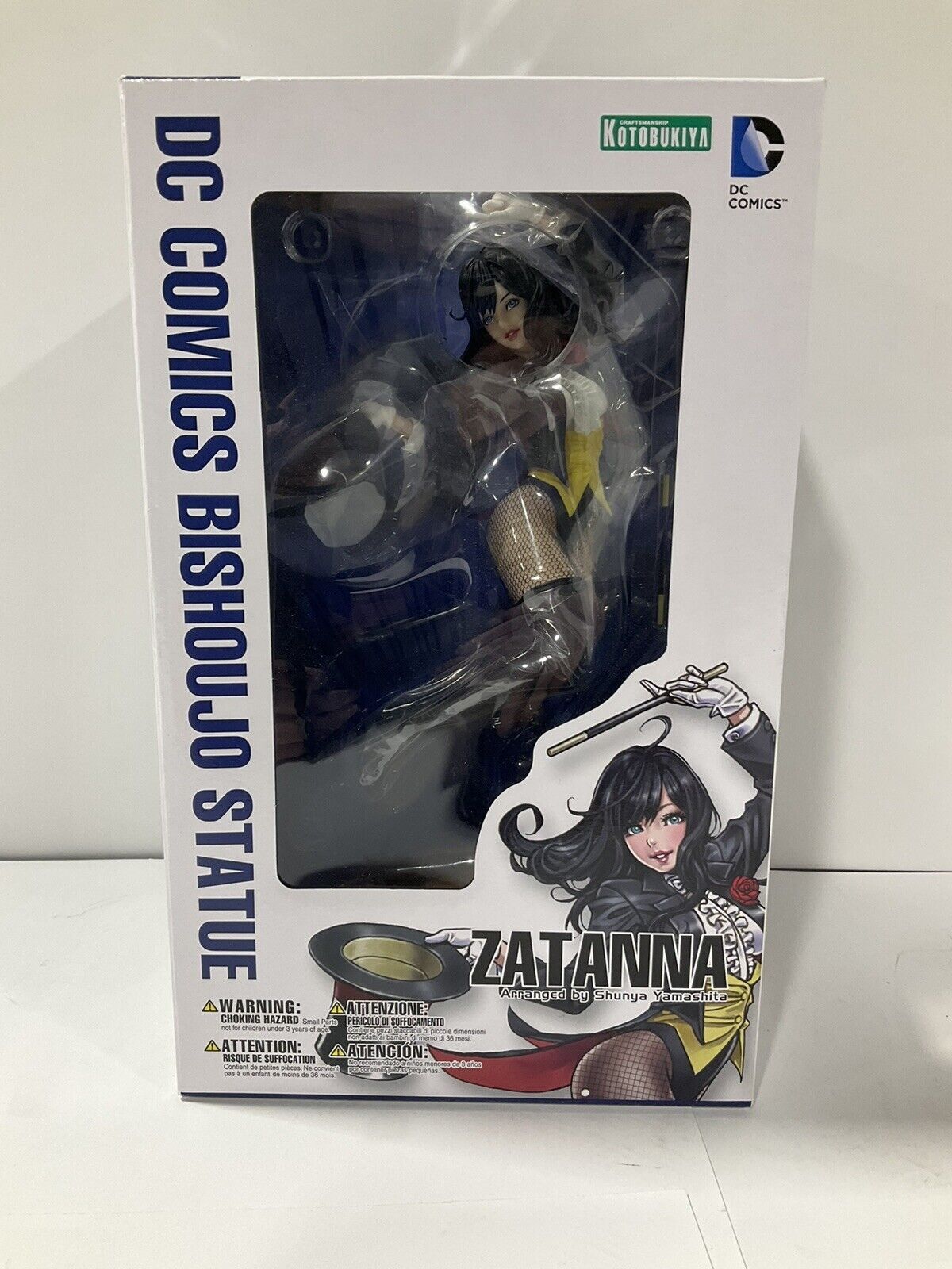 Boneco Zatanna Bishoujo Statue Kotobukiya. - Hobbies e coleções