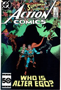 Action Comics #570 - Superman VF+