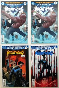 Nightwing Lot of 4 #22 x2, 23, 25 (2017) DC Comics 1st Print Comic Books