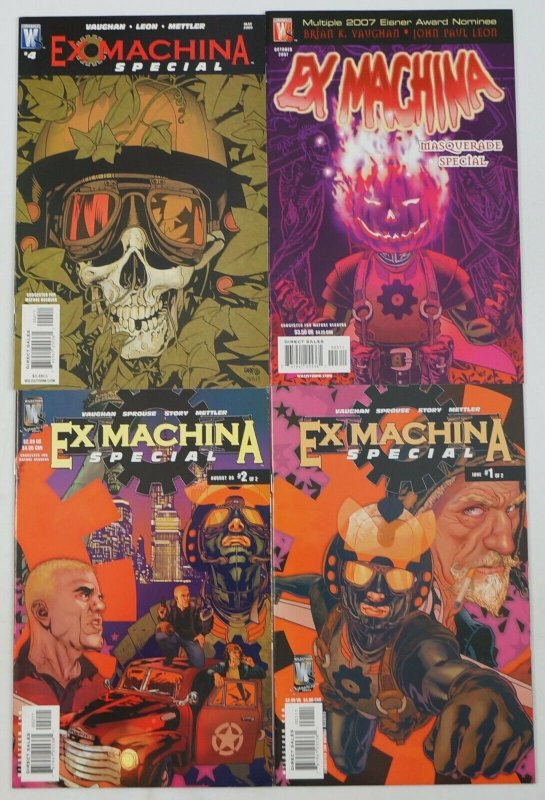 Ex Machina Special #1-4 VF/NM full set Brian K Vaughan - Tony Harris ; Wildstorm