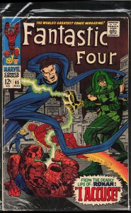 Fantastic Four #65 (1967) Fantastic Four [Key Issue]