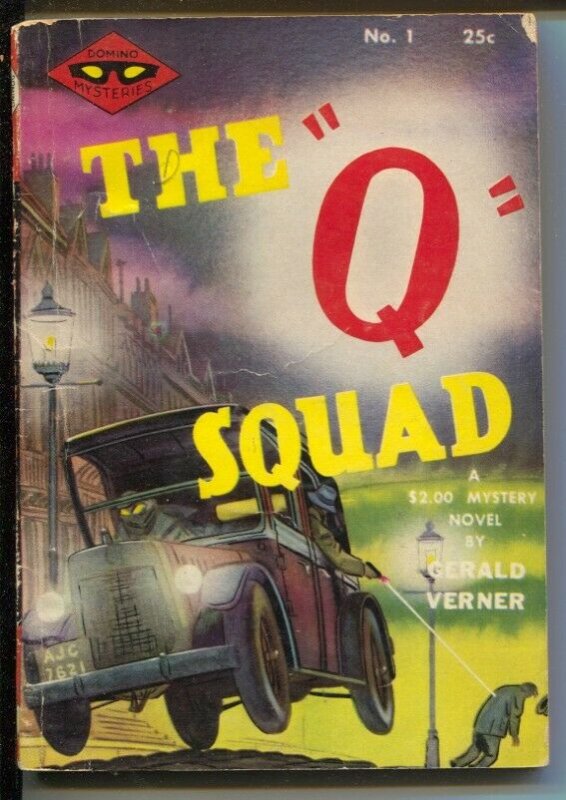 Domino Mysteries #1 1944-1st issue-The Q Squad-Gerald Verner-pulp fiction-VG