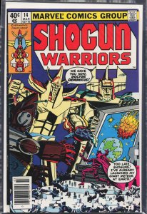 Shogun Warriors #14 (1980) The Shogun Warriors