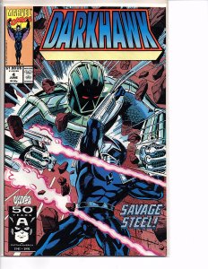 Marvel Comics Darkhawk #4 Savage Steel NM