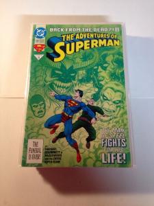 Adventures Of Superman 19 Book Near Mint Lot Set 500 501 505 589 591 593-595