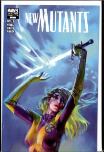 New Mutants #1 Benjamin Cover (2009) New Mutants