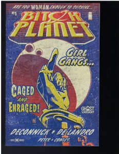 Bitch Planet #1 (Image, 2014) - Jamie McKelvie Variant Cover