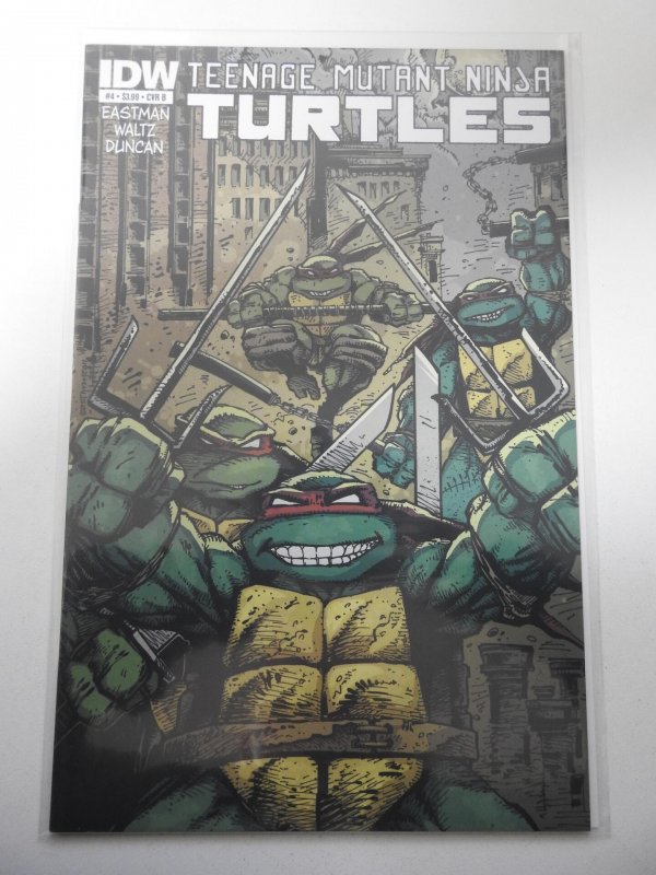 Teenage Mutant Ninja Turtles #4 Cover B - Kevin Eastman Variant (2011)