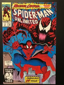 Spider-Man Unlimited #1 (1993) VF/NM 9.0 1st appearance The Shriek