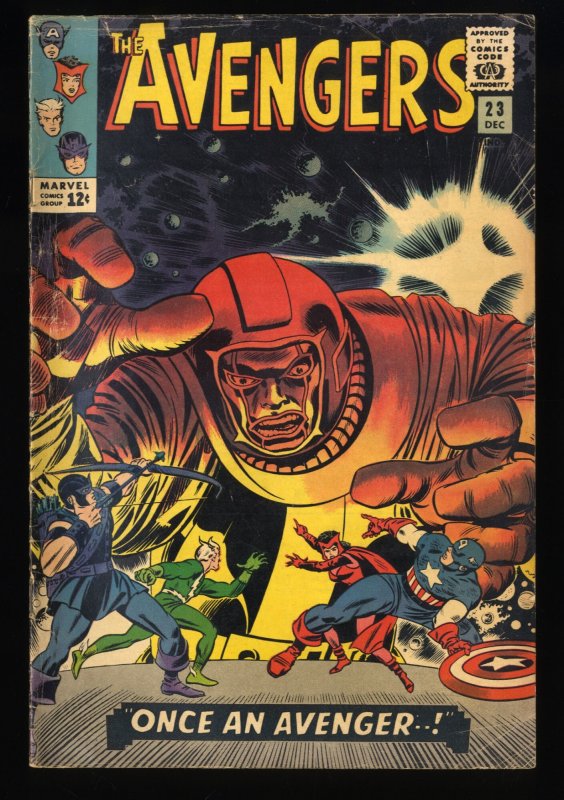 Avengers #23 VG+ 4.5 Kang 1st Appearance Ravonna Renslayer!