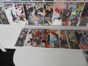 Huge Lot 140+ Comics W/ Superman, Spider-Man, X-Force+ Avg VF- Condition!!