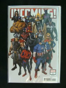 Incoming! #1 Variant Covers A B F H Set of 4 Comics Marvel Universe 