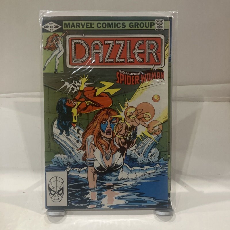 Dazzler #15 Comic Book - Marvel Comics!  Spider-Woman