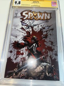 Spawn (1999) # 79 (CGC 9.8 SS WP) Signed Greg Capullo • Story Todd McFarlane