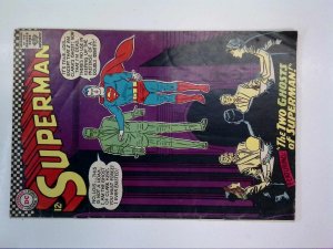 Superman (1939 series)  #186, Fine- (Actual scan)