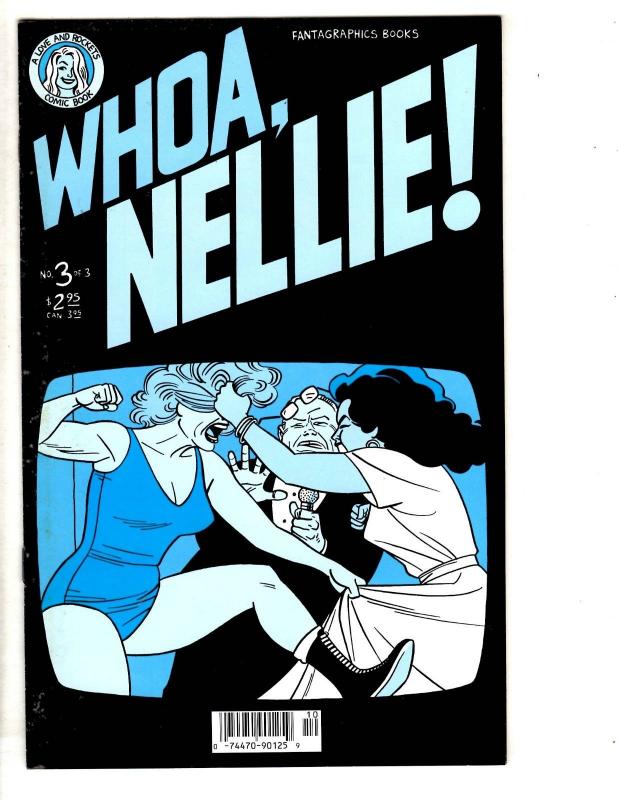 Whoa Nellie Complete Fantagraphics Comics Limited Series # 1 2 3 Love Rocket TD2