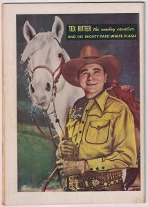 Tex Ritter Western #5 (1951) Pinto Pete
