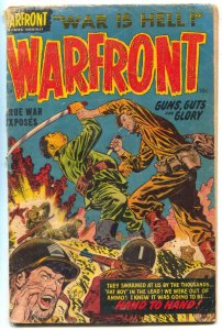 Warfront #8 1952- HAND TO HAND- Golden Age Korean War comic