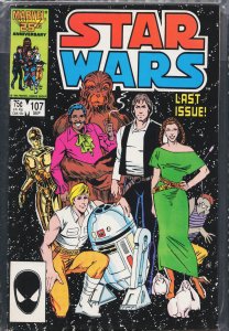 Star Wars #107 (1986) Star Wars