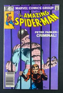 Amazing Spider-Man (1963) #219 NM- (9.2) Mark Jewelers