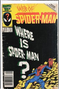 Web of Spider-Man #18 (1986) Spider-Man [Key Issue]
