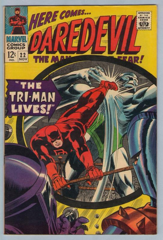 Daredevil 22 Nov 1966 VF- (7.5)