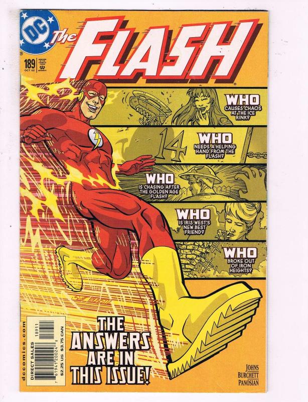 The Flash #189 VF DC Comics 'Comic Book Johns JLA 2007 DE18