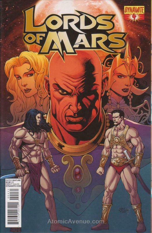 Lords of Mars (Vol. 1) #4B VF/NM; Dynamite | save on shipping - details inside