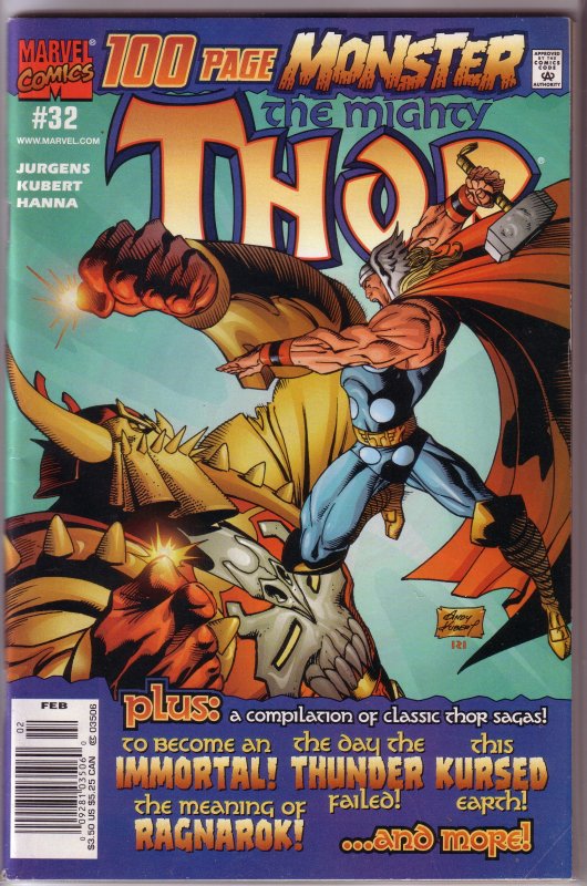 Thor (vol. 2 , 1998) #32 GD Jurgens/Andy Kubert (rep. 136,272,363)