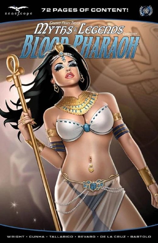 Myths & Legends Quarterly: Blood Pharaoh #1 (2021) Keith Garvey Variant Cover