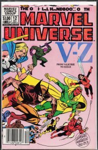 The Official Handbook of the Marvel Universe #12 (1983) Valkyrie