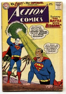 ACTION COMICS #254 DC SUPERMAN 1959 1st adult Bizarro-comic book