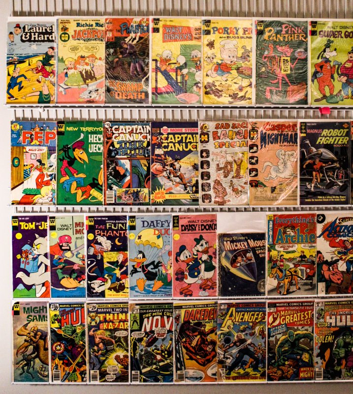 Big Lot 50 Low Grade Reader Comics - Mostly Bronze Age *See Description