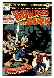 HOWARD THE DUCK #1 1976-MARVEL---FRANK BRUNNER-FIRST ISSUE-VF