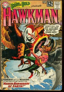 BRAVE AND THE BOLD #43-HAWKMAN-MANHAWK G/VG