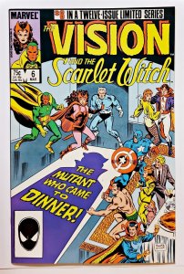 Vision & Scarlet Witch (Vol. 2) #6 (March 1986, Marvel) 8.0 VF  