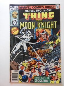 Marvel Two-in-One #52 Starring Moon Knight! Solid VG Condition!