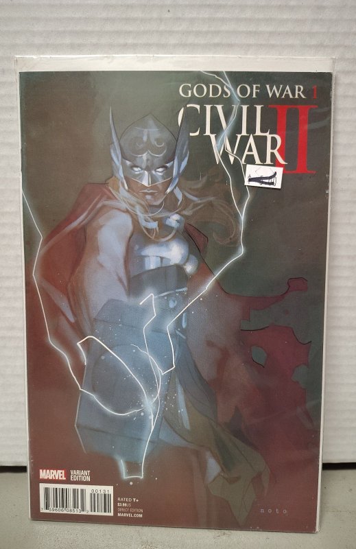 Civil War II: Gods of War #1 Noto Cover (2016). H37