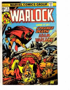 Warlock # 11 FN Marvel Comic Book Thanos Gamora Avengers Guardians Thor GM10