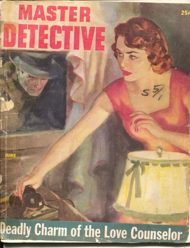 Master Detective 6/1953-Macfadden-pulp crime thrills-peeping tom-FR