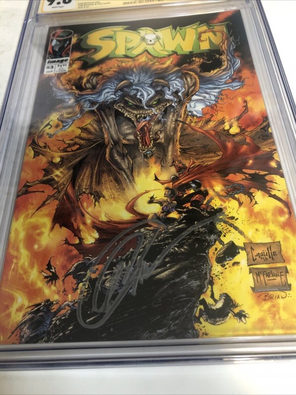 Spawn (1996) # 53 (CGC 9.8 SS) Signed Greg Capullo * Image Comics * Census = 7