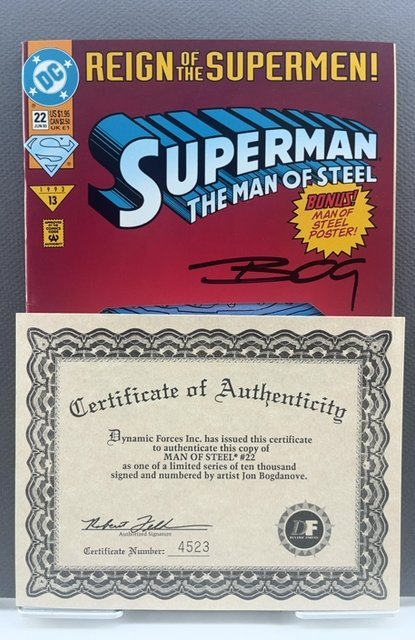 Superman: The Man of Steel #22 Die-Cut Cover (1993)